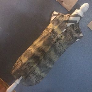 Lush buttons up sleeves top